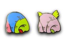 めげゾウピンズ&ストラップ