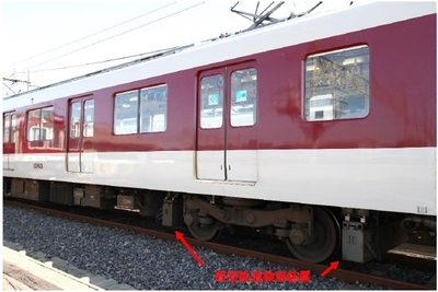 新型軌道検測装置搭載車両