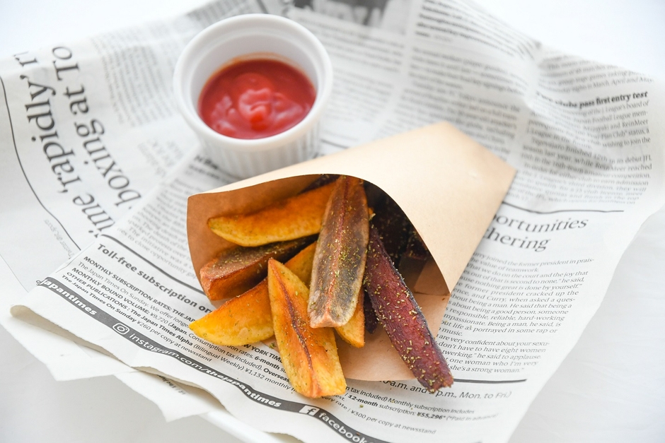 3種のフライドポテト ローズマリー風味