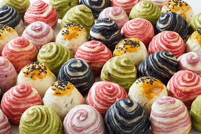 ムーンケーキ　バラバラ集合