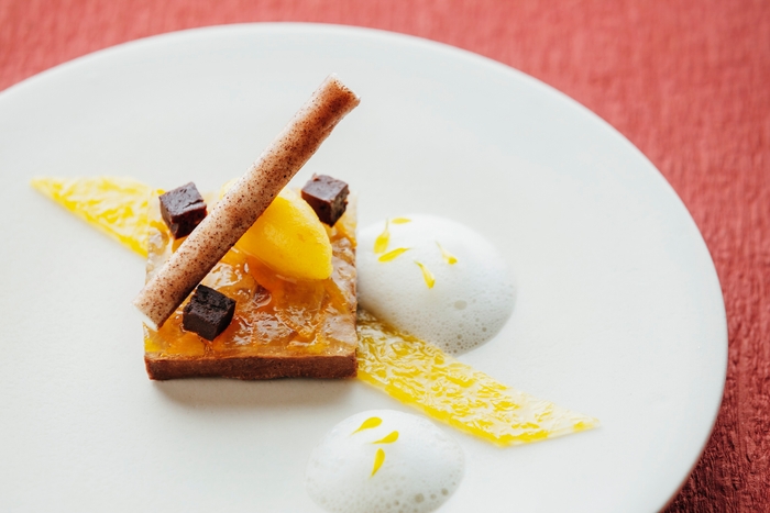 【軽井沢ホテルブレストンコート】デセール・ド・ラ・バレンタイン_4品目:想い出の中で_01