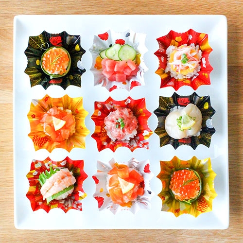 小角を使用した 市松