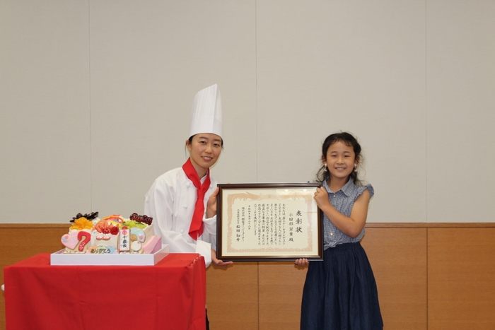 2021年グランプリ 小田部 翠葉さん&パティシエ