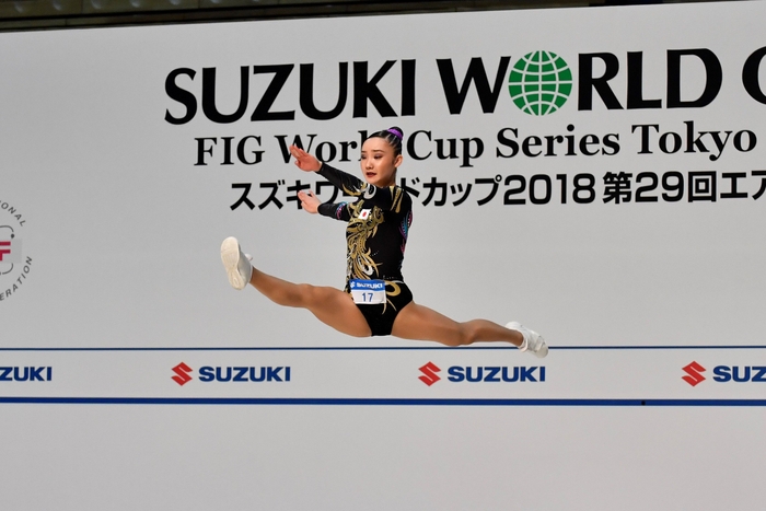 シニア女子シングル3位 北爪凜々選手