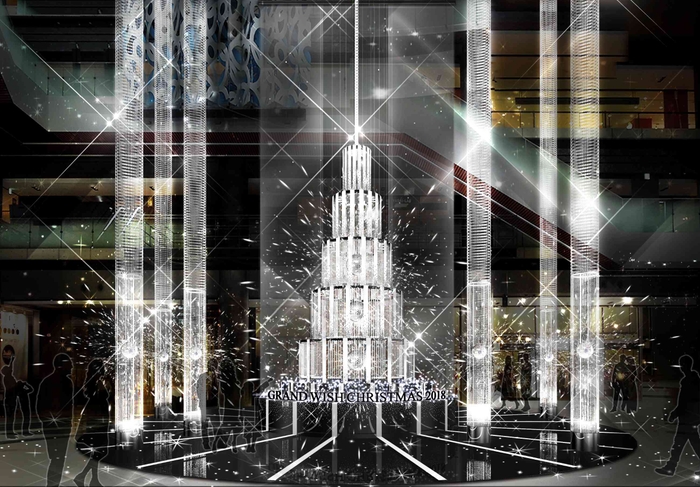 メインクリスマスツリー(通常時)