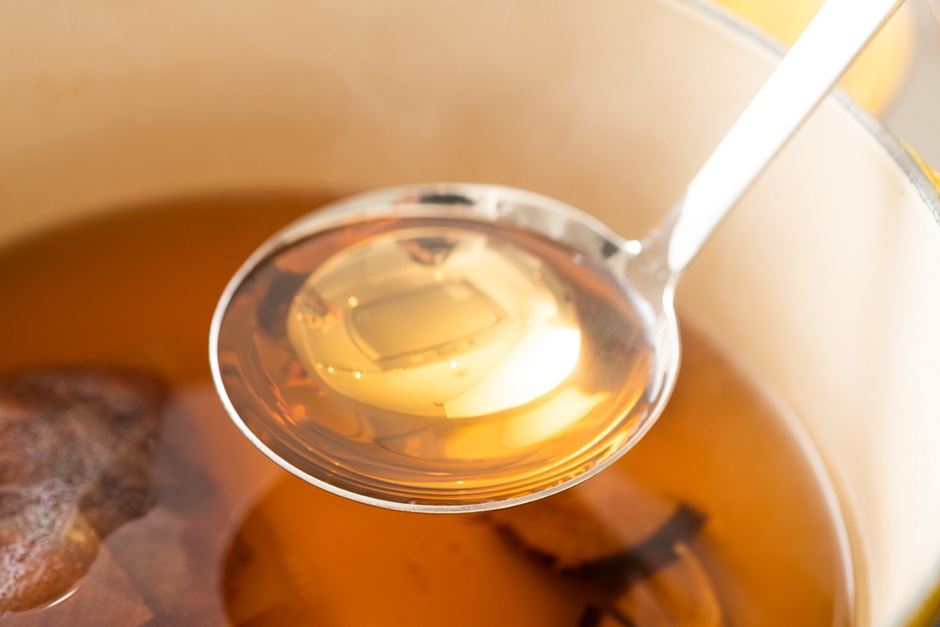 玉ねぎの皮の出汁