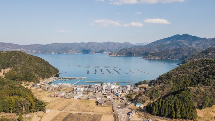 小浜市阿納集落(全景)