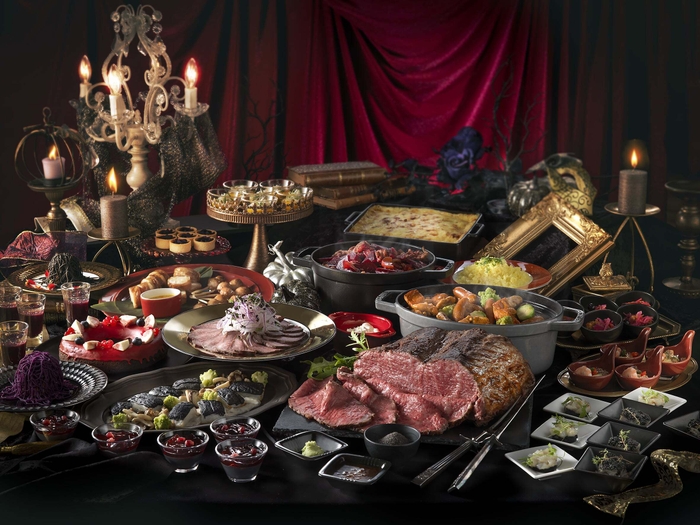 秋の味覚と大人ハロウィンディナー&スイーツブッフェイメージ