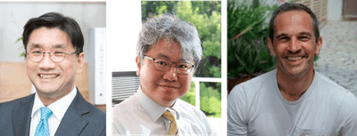 Young Chang Joo 氏、須田 淳 氏、Janusz Bogdanowicz 氏