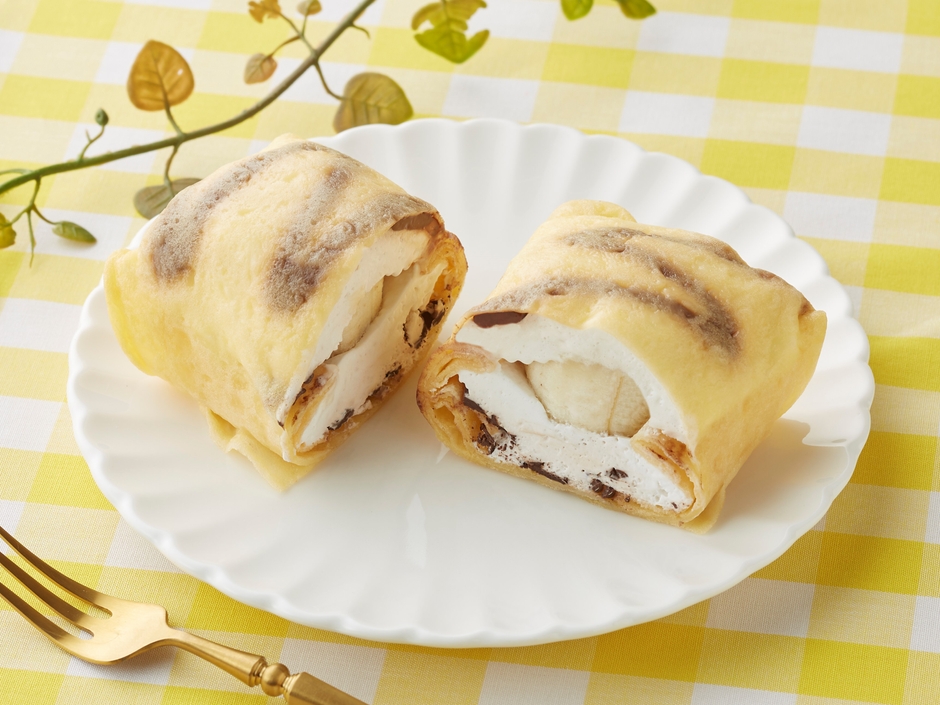 しあわせクレープ チョコバナナ画像(画像はイメージです。)
