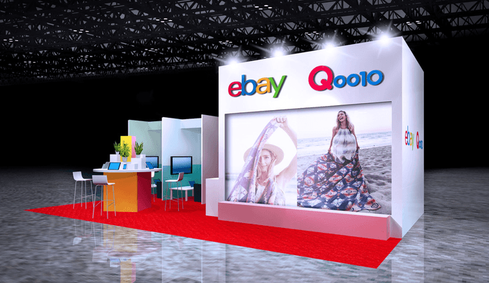 「第11回 ファッション ワールド 東京 秋(第8回 国際アパレルEXPO 秋)」Qoo10展示ブース