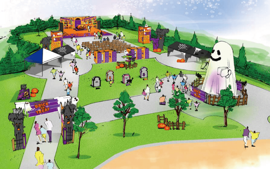 ハロウィーン特設イベント会場