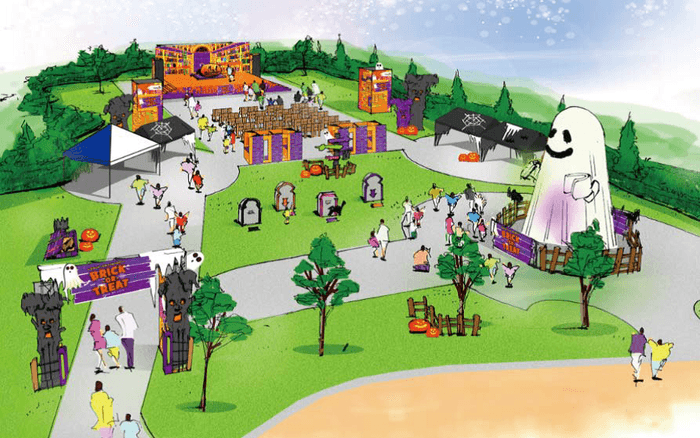 ハロウィーン特設イベント会場