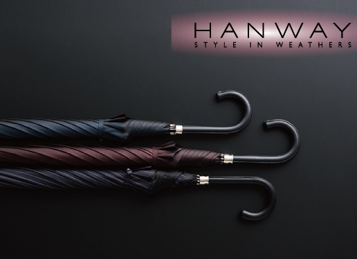 HANWAY(ハンウェイ)紳士長傘 日本製