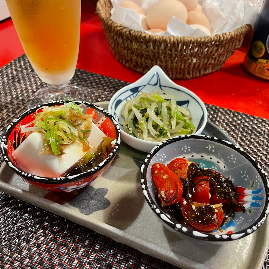 おばんざい三種　