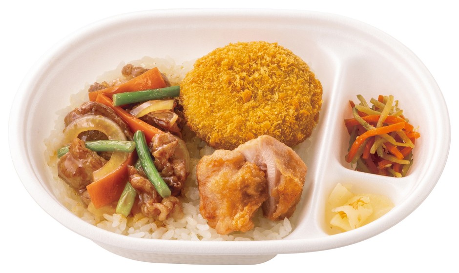 得弁ランチシリーズ 牛焼肉得弁550ランチ 510円(税込550円)