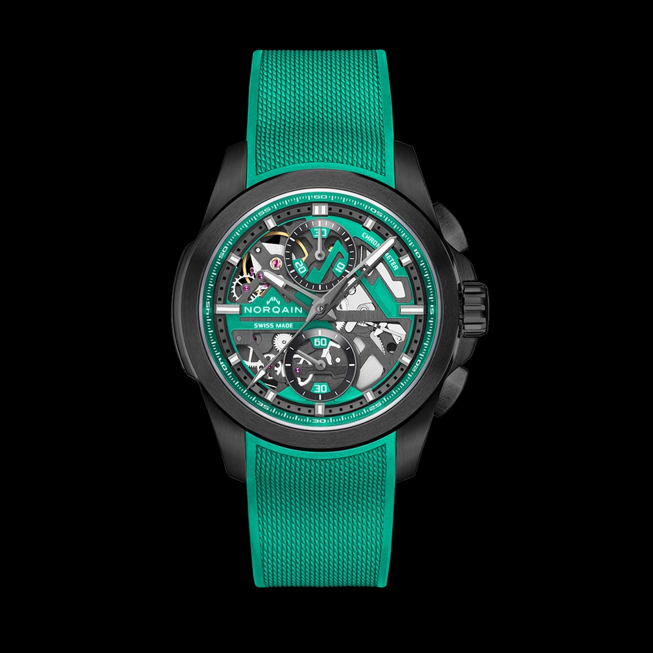 Independence Skeleton Chrono 42mm JADE-4