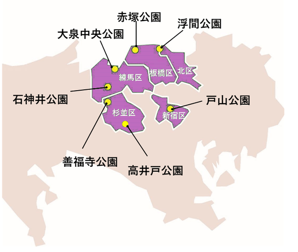 7公園位置図