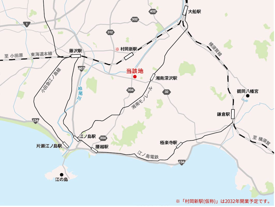 周辺地図(広域)