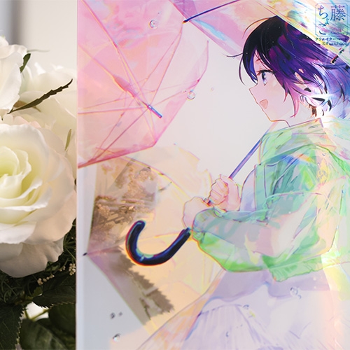 藤ちょこ アクリルアート「雨のち晴れ」(クリア)