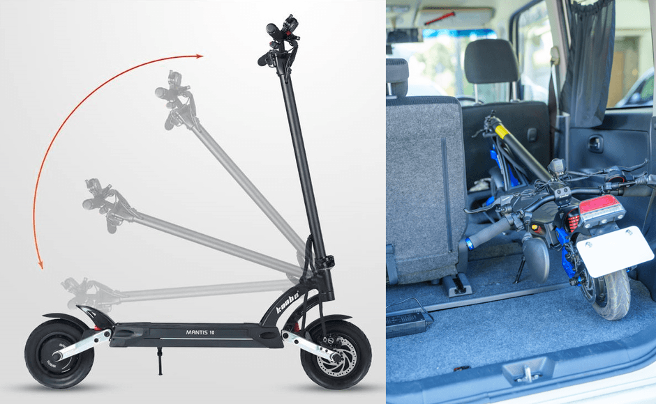 折りたたんでコンパクトになります