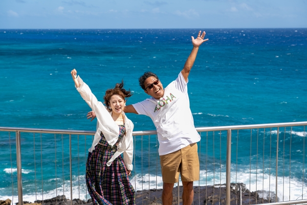 亮さんの運転で 数々の絶景スポットを訪れます（5月放送分）