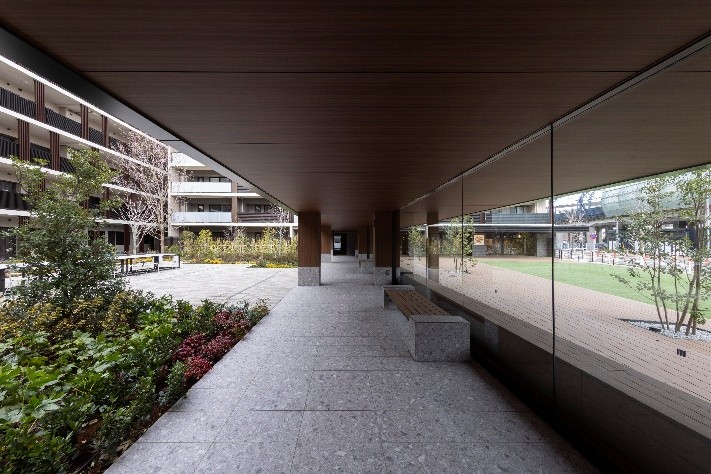 緑豊かな「プライベートガーデン」