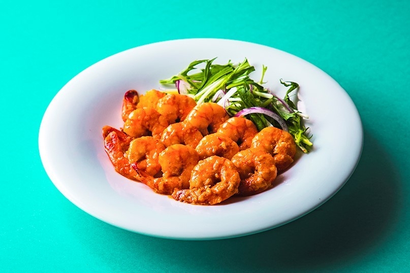 フーメン風ガーリックシュリンプ