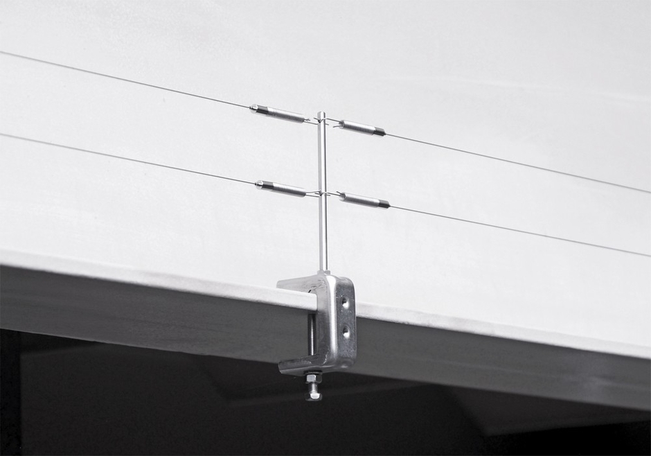 スマートクランプ支柱を使用した設置例