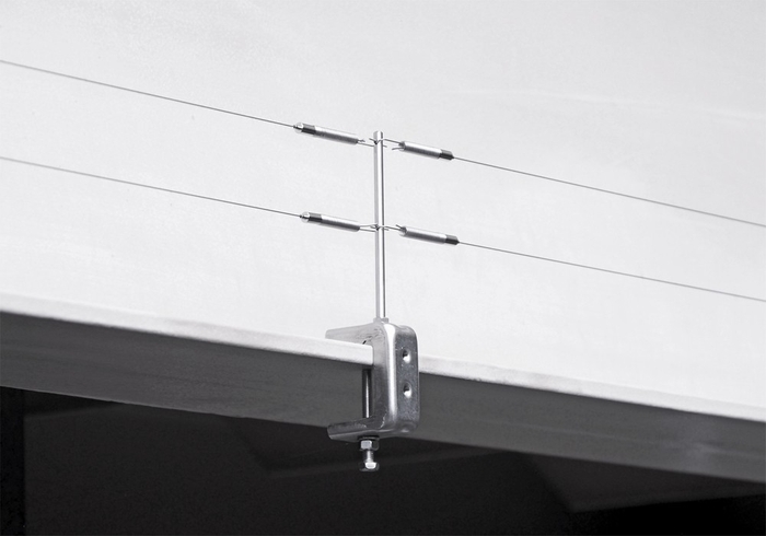 スマートクランプ支柱を使用した設置例