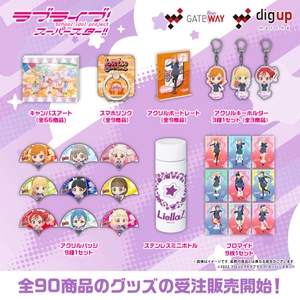 TVアニメ『ラブライブ！スーパースター!!』 関連グッズ90商品を一挙発売開始