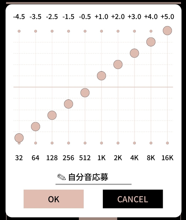 イコライザー設定例