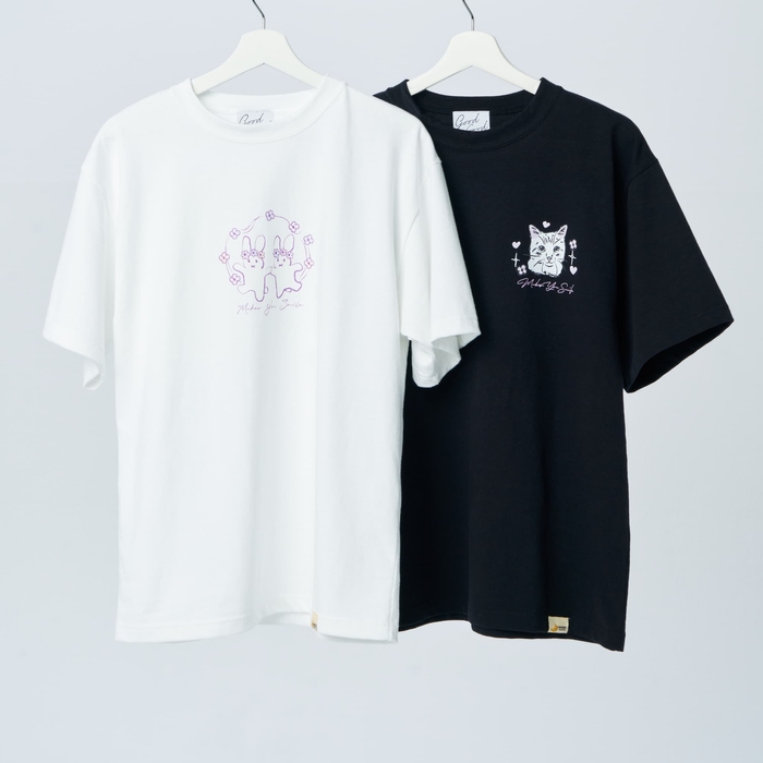 佐藤佳穂＆井上瑠夏 Sustainable Message Tシャツ(Type A／B)