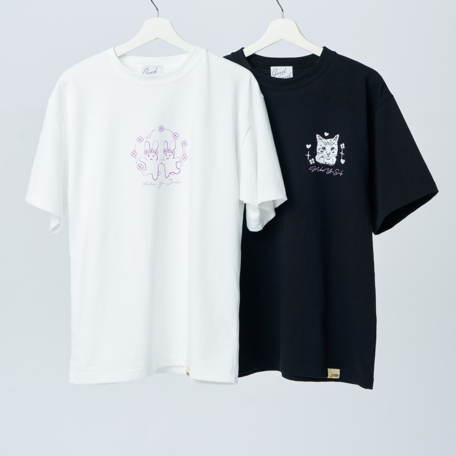 佐藤佳穂＆井上瑠夏 Sustainable Message Tシャツ(Type A／B)