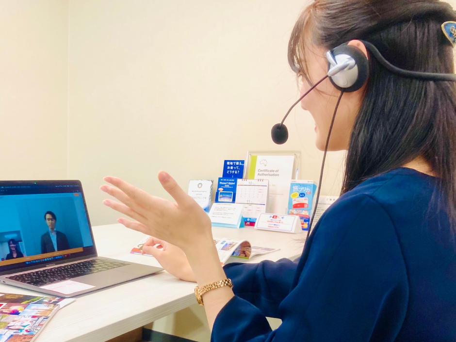 オンライン留学(イメージ)