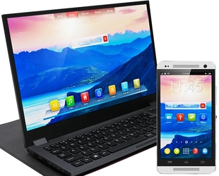 スマホがPC化！大きな画面とキーボードで移動時間も 作業がはかどるキーボード一体型モバイルモニター 「7K140」をMakuakeにて先行発売