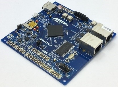 シマフジ電機製「SBEV-RZ/A2M」評価ボード