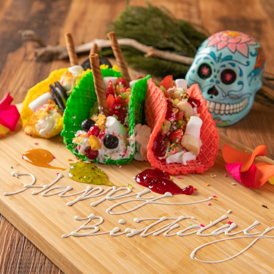 メッセージ付きタコスプレート 2