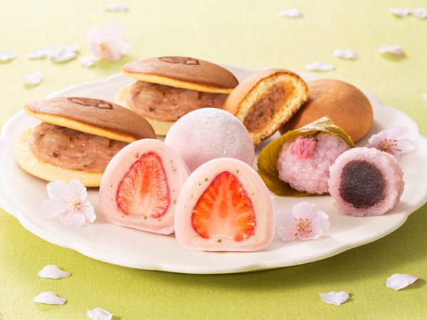 春の桜菓子