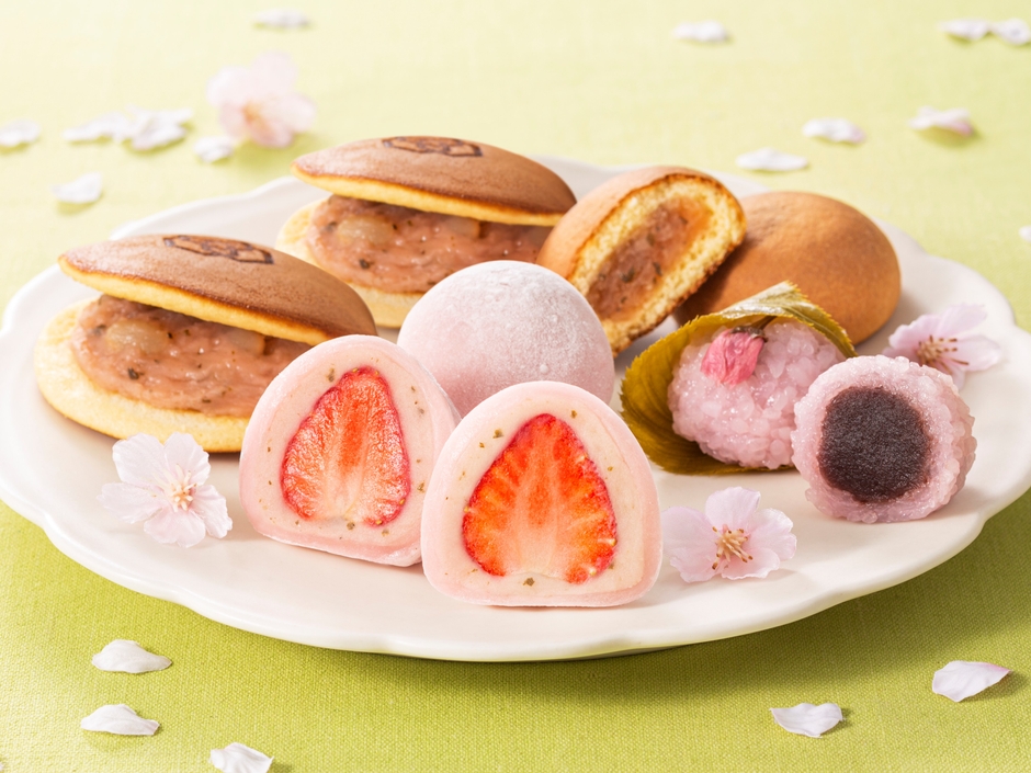春の桜菓子