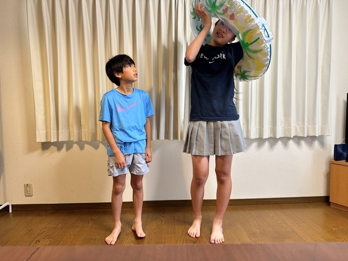 30秒間でうきわをくぐった最多数(ペア)1