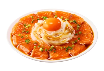 韓国メニューの新顔は、辛さ控えめの 「サーモンの韓国風しょうゆ漬け」 『カンジャンサーモンのたれ』新発売