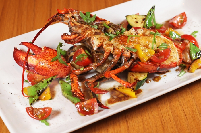オマール海老のプランチャ焼き
