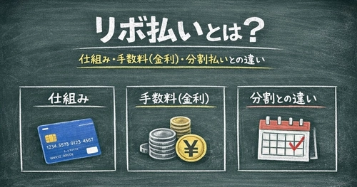 【記事公開】リボ払いとは？仕組み・手数料（金利）・分割払いとの違いをわかりやすくして公開
