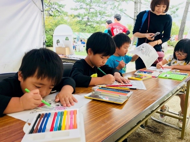 お城ローラぬりえイベント