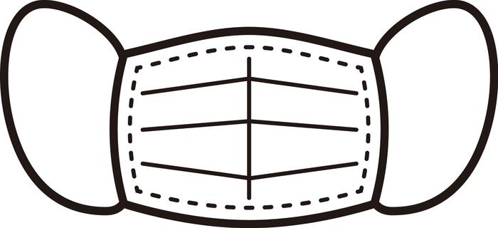 スタッフのマスク着用を義務化