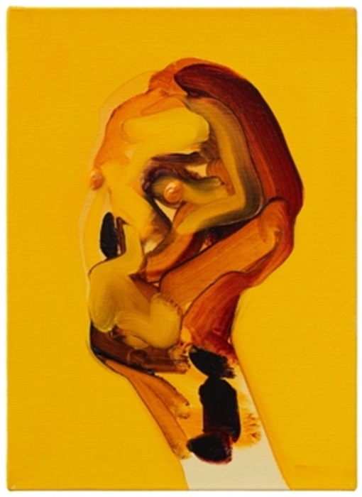 End of today - 1/15/2023 Face -, 2023, Oil on canvas, 33.3×24.2 cm (C)IDA Studio Inc.