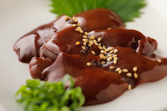 低温調理済レバ刺し