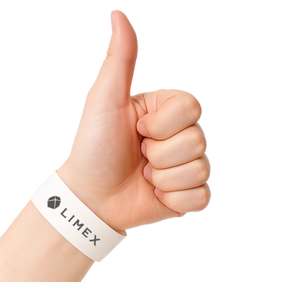 環境にやさしい 「ＬＩＭＥＸ製イベント用リストバンド」 登場！