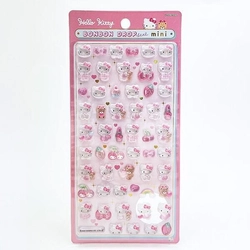 ぷっくりした透明感にキュンとするサンリオのボンボンドロップシール！ハローキティやマイメロディたちがカワイイ指先サイズに。